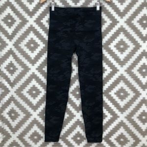 Spanx Black Gray Navy EcoCare Seamless Leggings